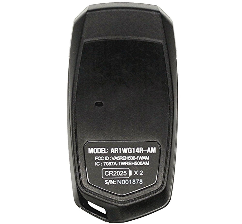 Arctic Start AR1WG14R-AM 1-Way 4-Button Replacement Remote Control Transmitter