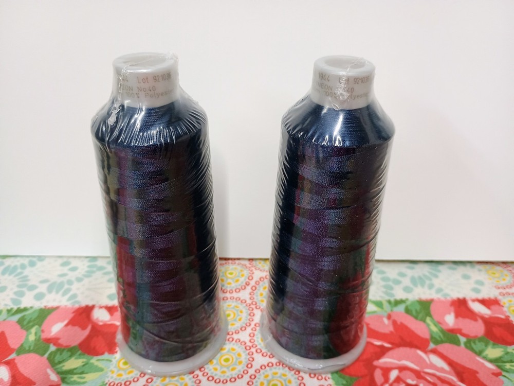 Madeira Polyneon  Embroidery Thread #40 Navy 1944