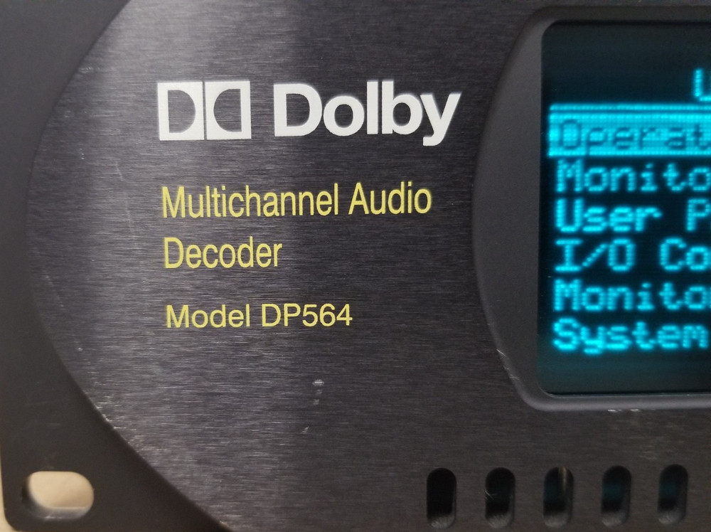 PARTS! Dolby DP-564 ProLogic Multichannel Decoder (TESTED TO POWER ON)