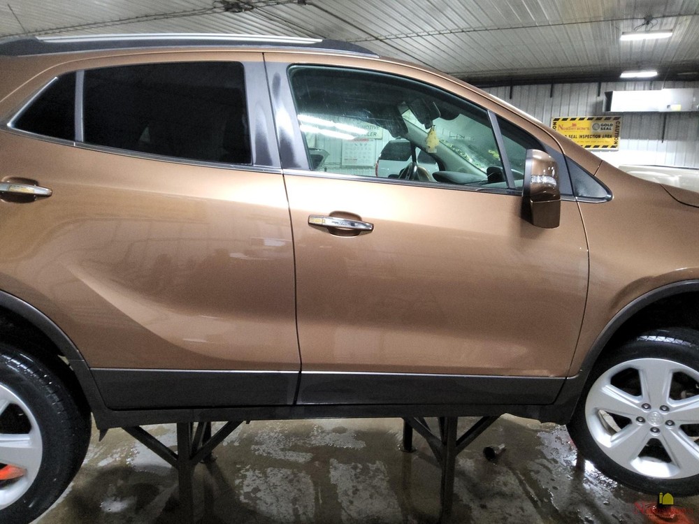 2016 Buick Encore Passenger Front Headrest Only Black Vinyl