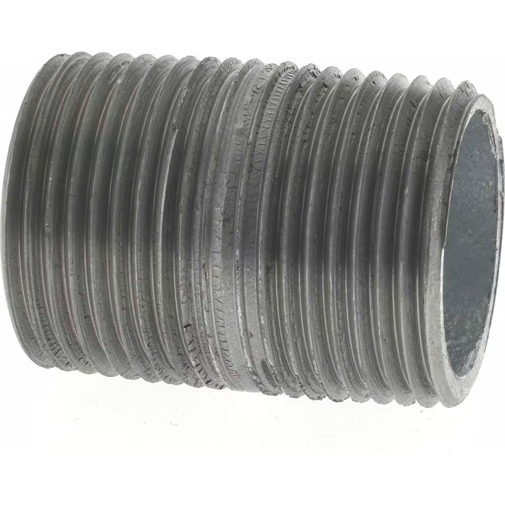 PIPE NIPPLE Galvanized 1-1/2" Schedule 80 x CLOSE Thread Both End (TBE)