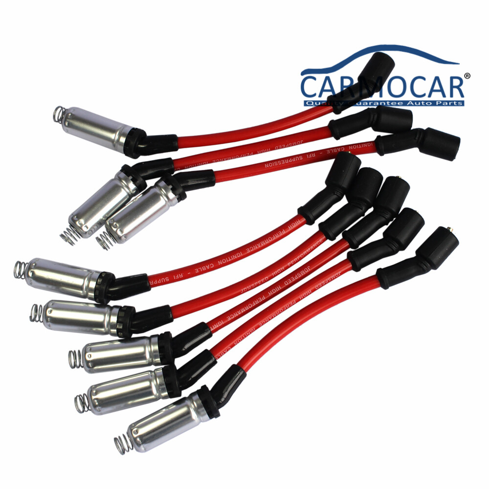 Spark Plug Ignition Wire For 2000-2009 Chevy GMC V8 High Performance