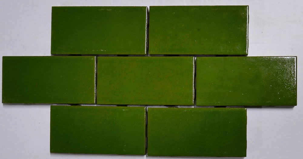 Vintage Franciscan Subway Tile-Green (2)