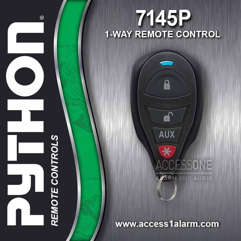 Python 7145P 1-Way 4-Button Remote Control Transmitter For 3105P EZSDEI7141