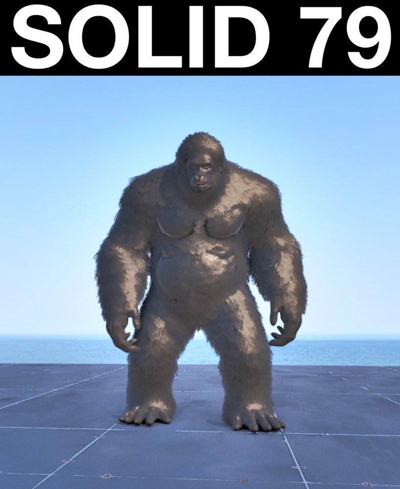 Solid 79 6.5k 563m Gigantopithecus Ark Survival Ascended PVE ASA Ape