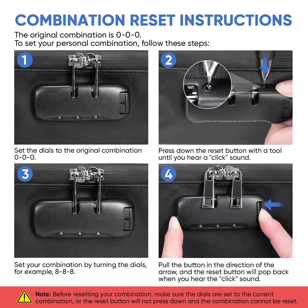 BALEINE Fireproof Document Box with Lock, Portable Fireproof Document Bag Waterp