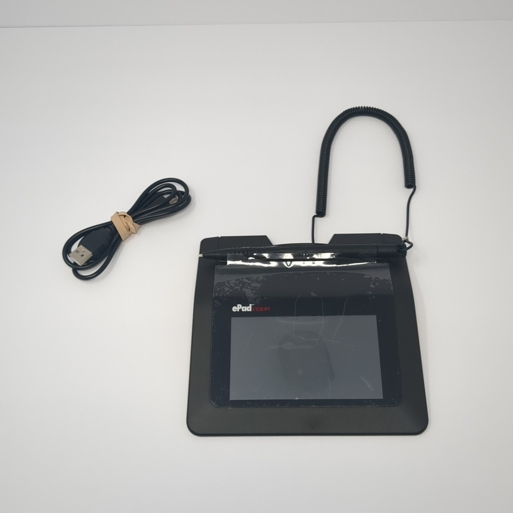 ePadLink ePad Vision Signature Pad Full Color LCD USB Powered Desktop Software
