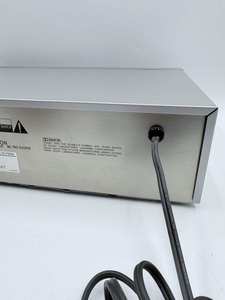 Sony TC-FX210 Stereo Cassette Deck