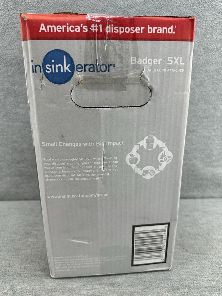 INSINKERATOR - Badger 5XL Garbage Disposal 1/2 HP