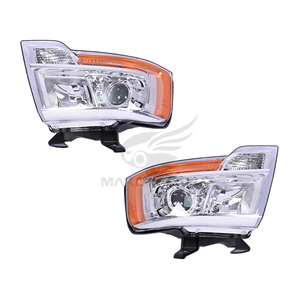 Halogen Pair Headlights for Ford Expedition 2015-2017 Halogen w/Bulbs