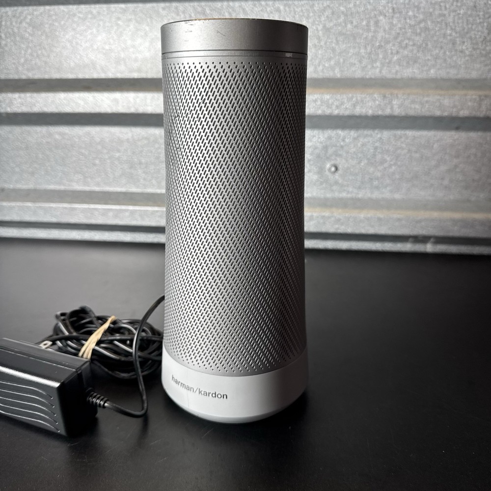 Harman Kardon Invoke Bluetooth Speaker Silver with Power Cord