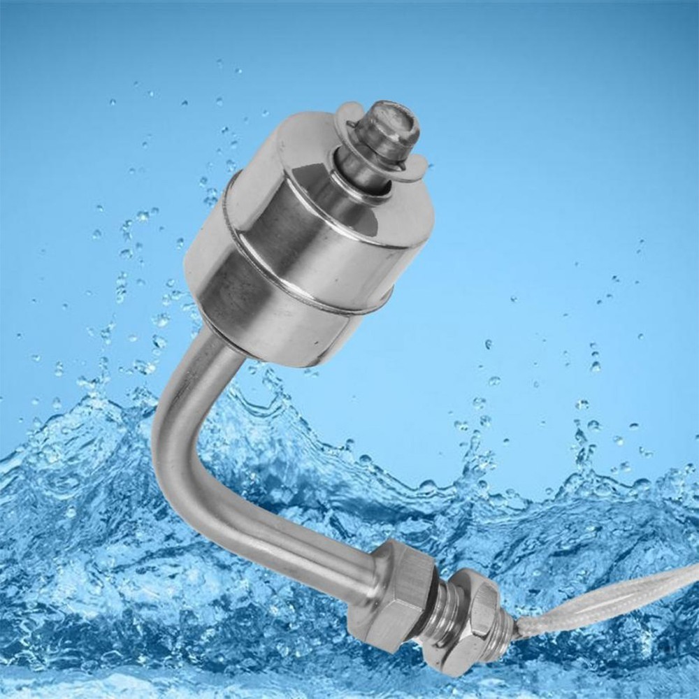 Stainless Steel Float Switch Tank Liquid Right Angle Water Level Sensor L Type