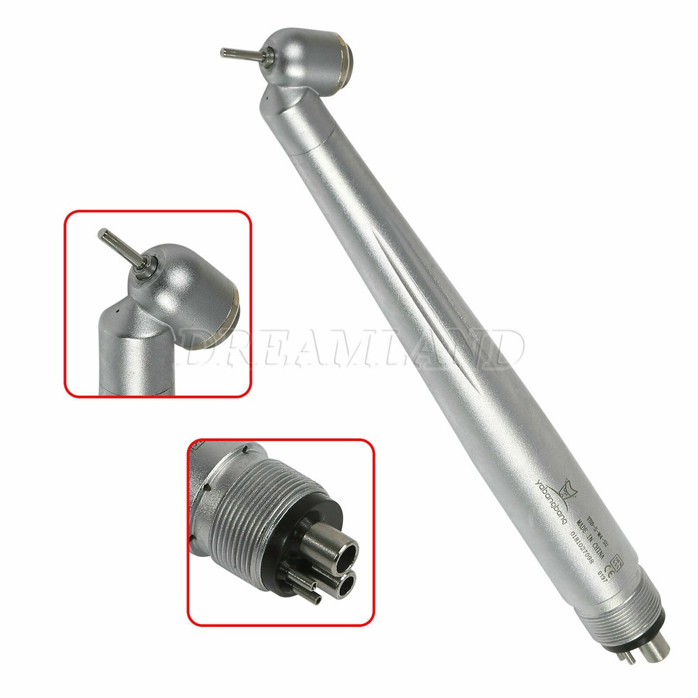 Dental 45° High Speed Handpiece Surgical Single Spray 4 Hole Push Button Ere