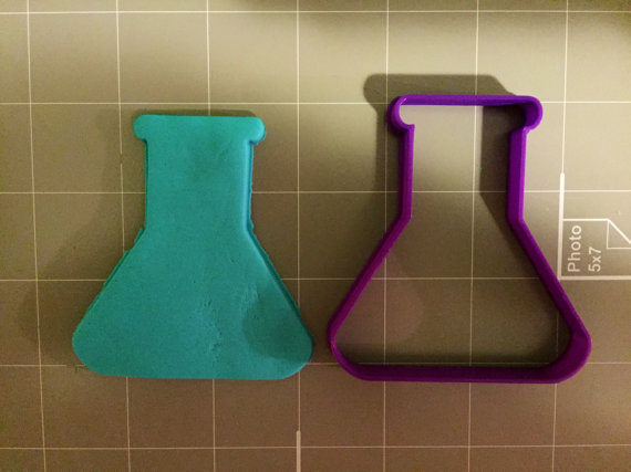 Chemistry Flask Cookie Cutter - Choose Your Size