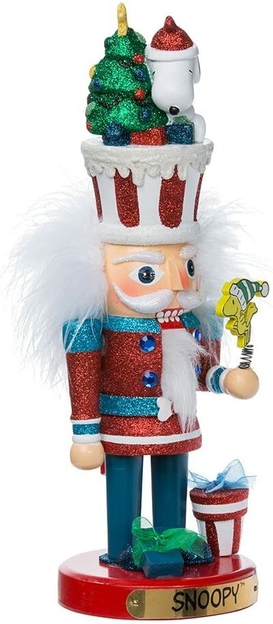 Kurt Adler Peanuts Snoopy Hollywood Nutcracker 12" NIB