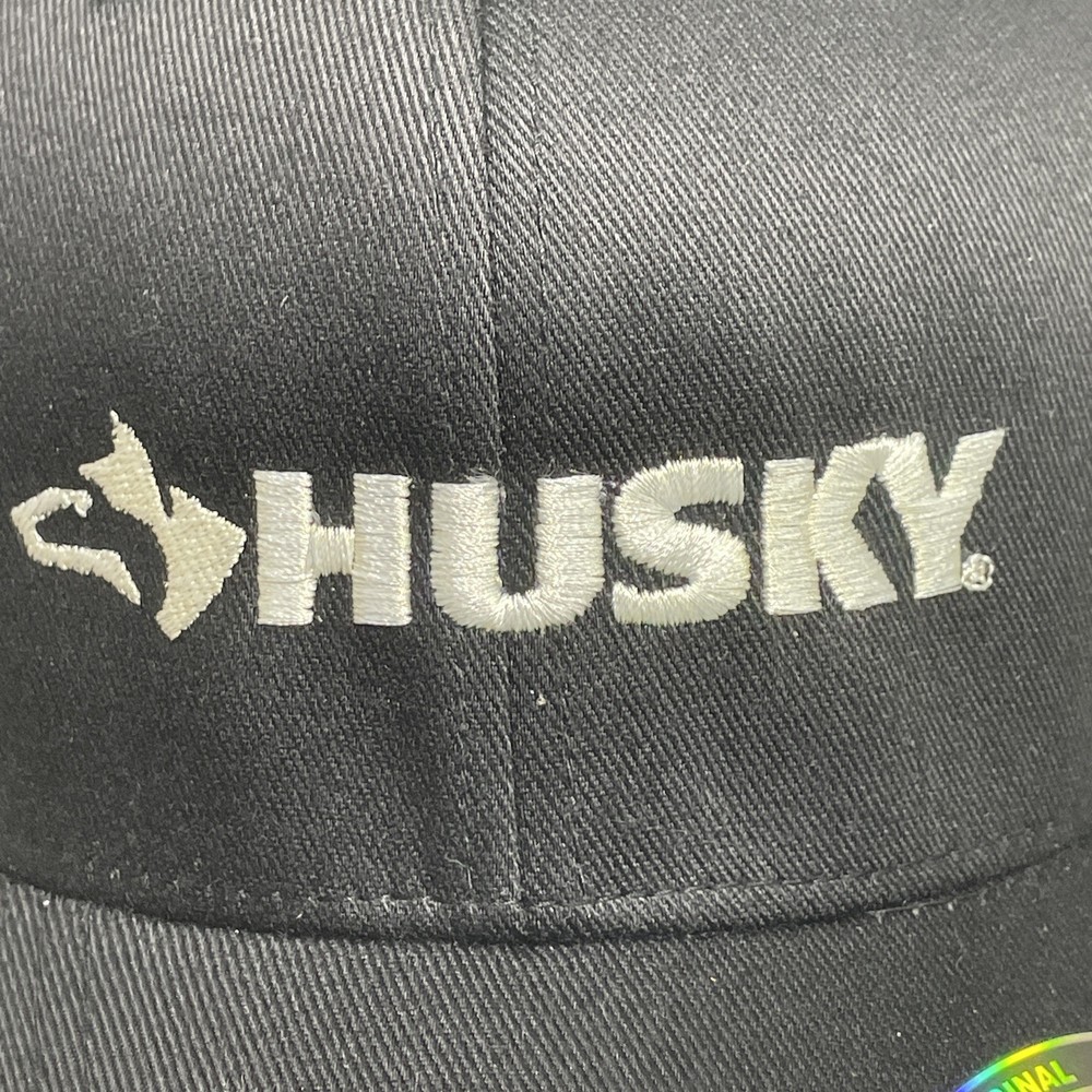 Husky Flexfit Embroidered Racing Hat Size Large - Extra Large