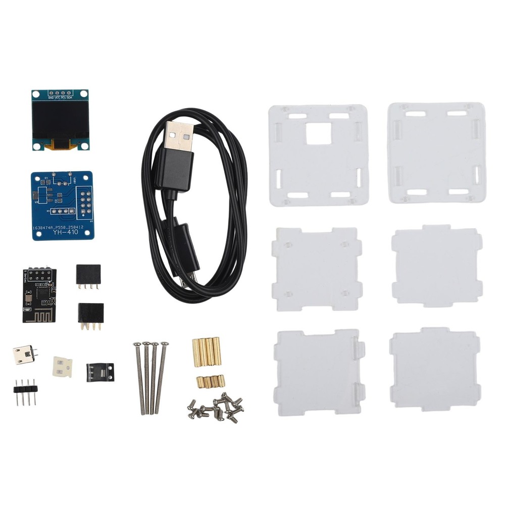 Innovative DIY Weather Clock Kit Featuring USB Power and Smart Functions