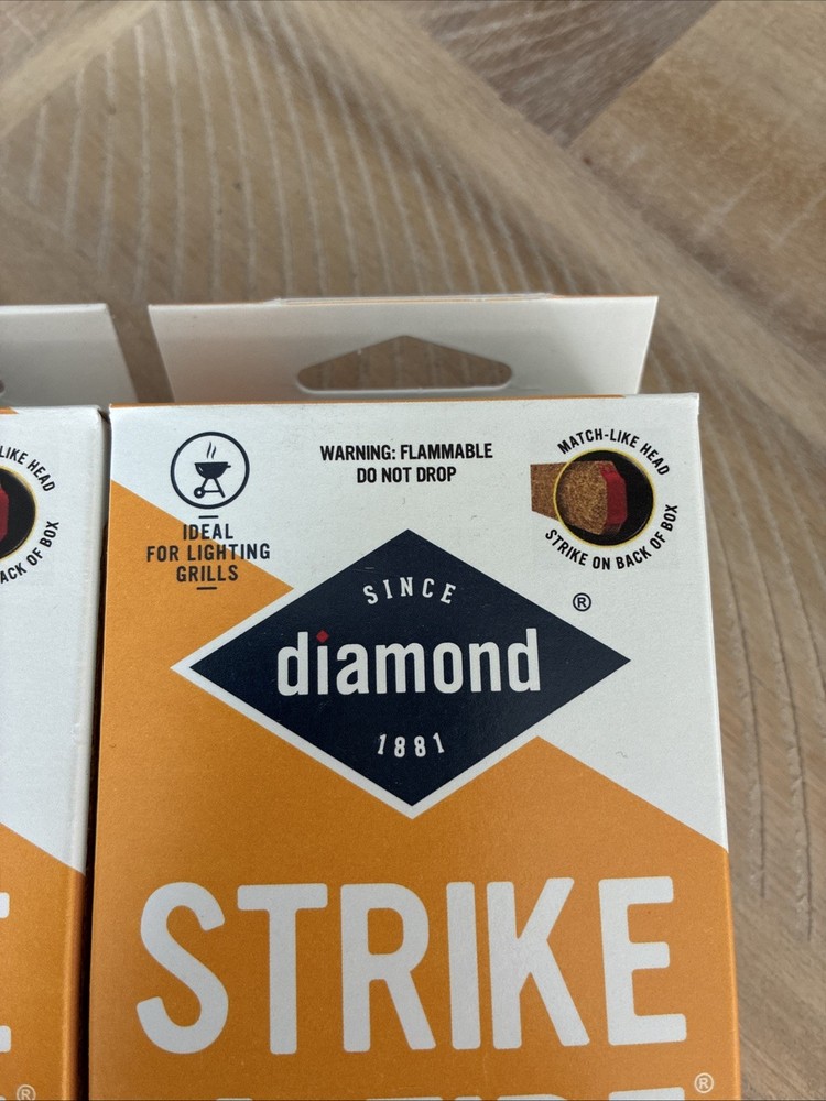 2-8 Pack Diamond Strike-A-Fire Starter Match Sticks Firestarter Logs