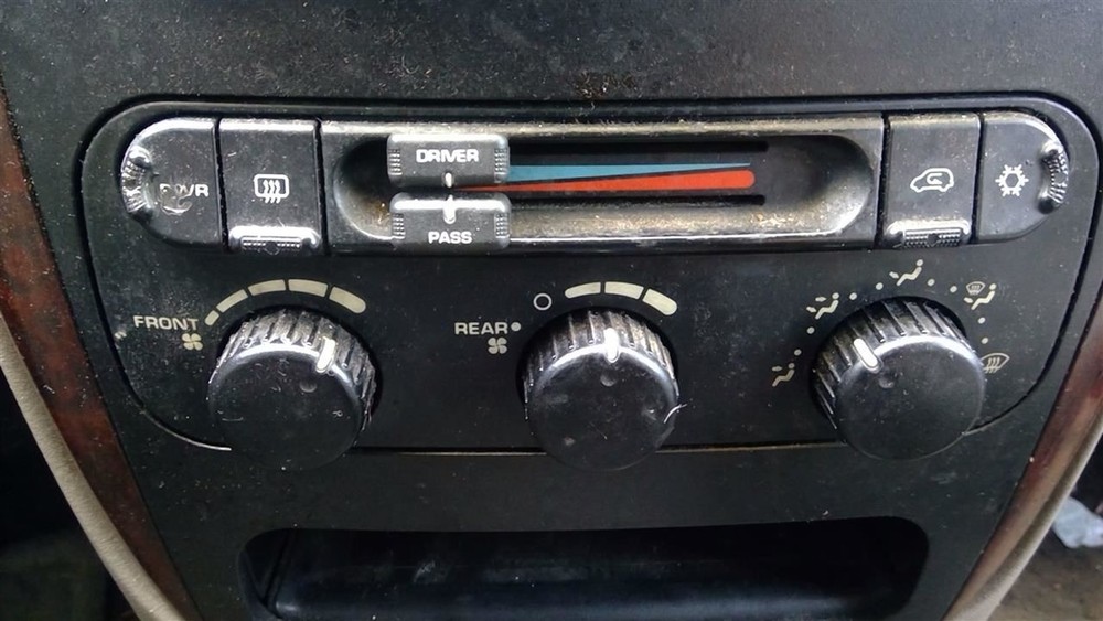 Temperature Control AC Front Dash Manual Control Fits 01-02 CARAVAN 257594