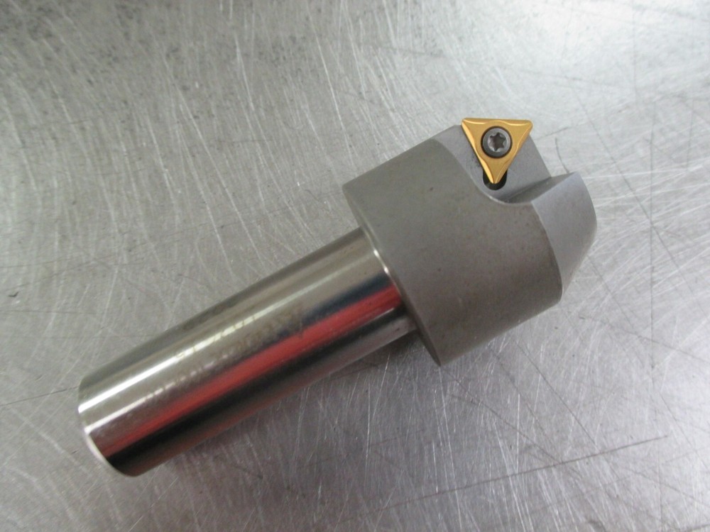 NEW Everede 1" Single Flute 60° Indexable Countersink w/ 5/8" Shank & Inserts