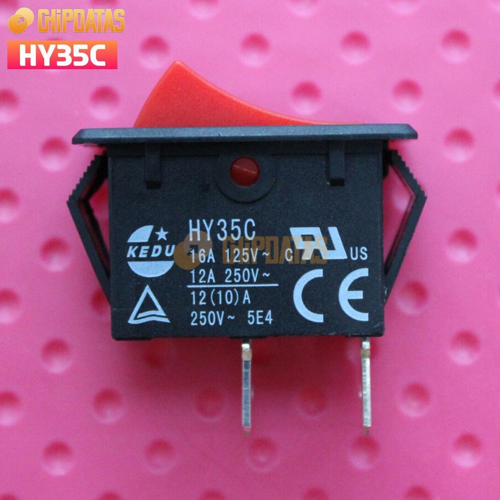 1PCS New HY35C KEDU Switch 2Pins HY35C