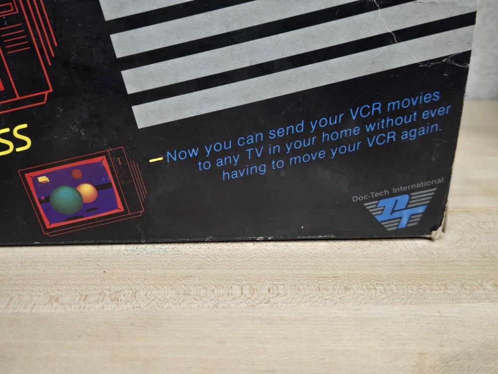 Doc-Tech Tennatek Video Multiplying System Wireless VCR Transmitter Whole Home