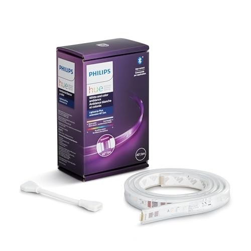 Smart LED Lightstrip Extension 1m/3ft - Bluetooth, Voice Control, White Lighting