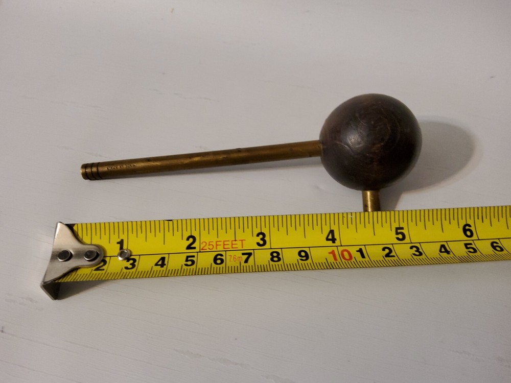 Muzzleloader Ball Starter Vintage Brass & Wood Made in Spain
