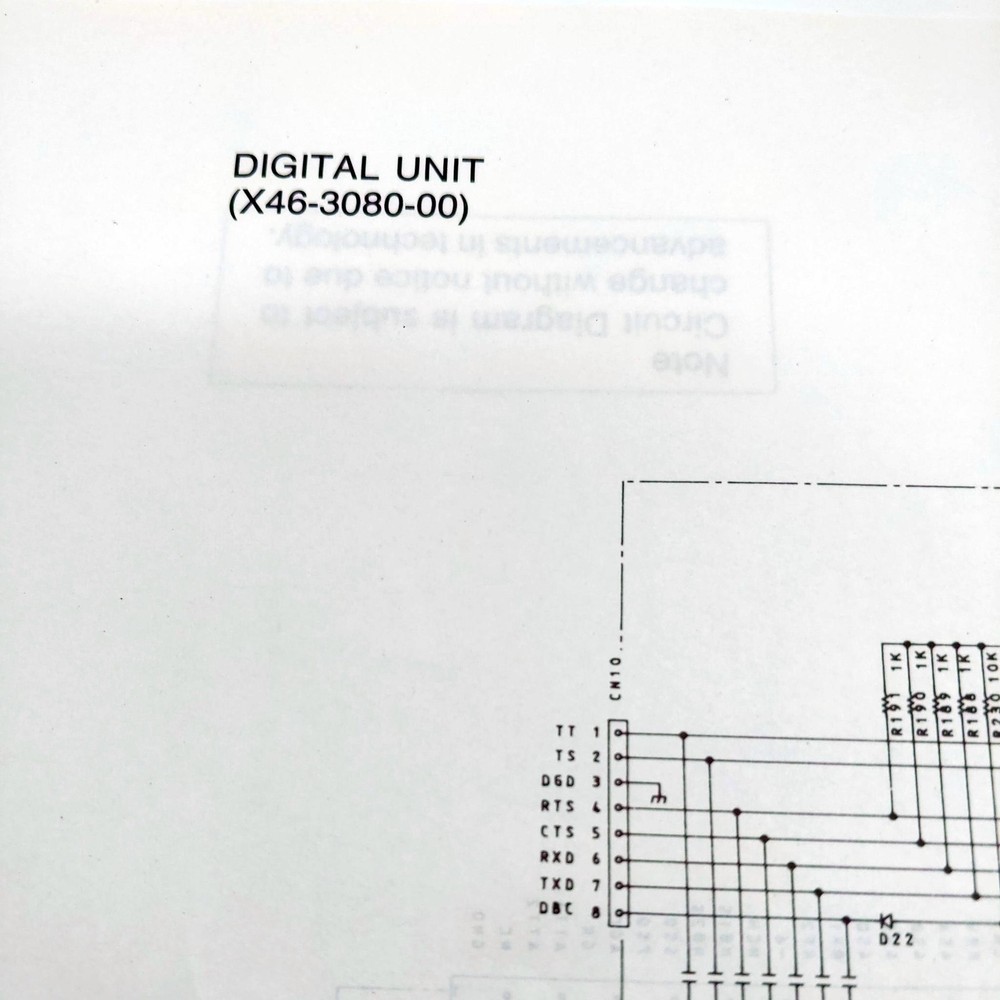 Kenwood TS-850S Large Format Schematic