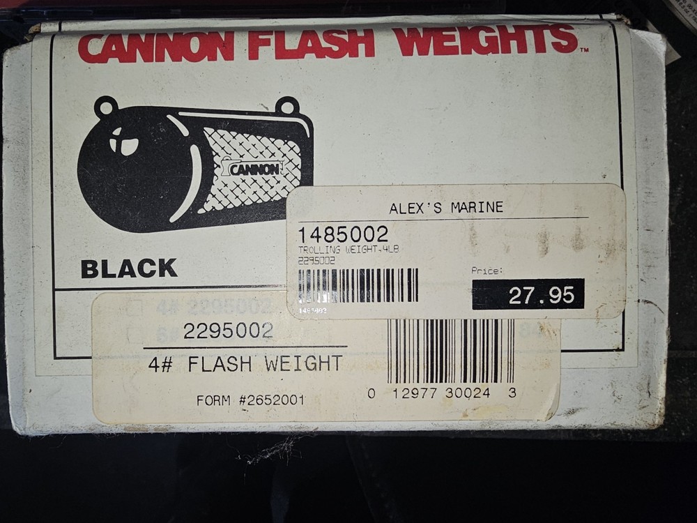 Cannon Flash Weights
