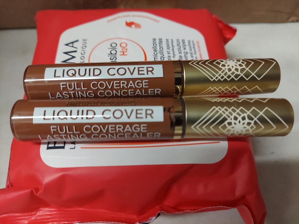 Lot 2 Pacifica Liquid Cover Full Coverage Lasting Concealer 3WD Warm Deep