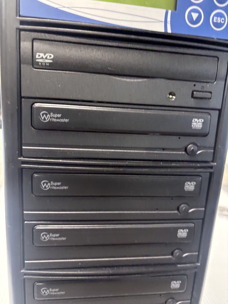 EZ Dupe DVD/CD Disc Duplicator 1 to 5 tested and working