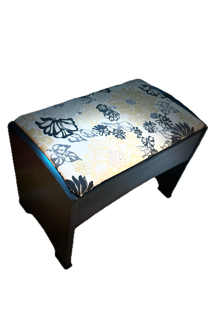 Vintage Bench With Hidden Storage