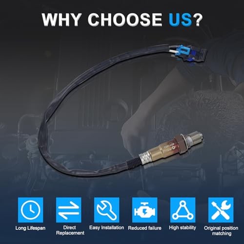 4011853 O2 Sensor Oxygen Sensor Lambda Sensor Compatible with Polaris Ranger