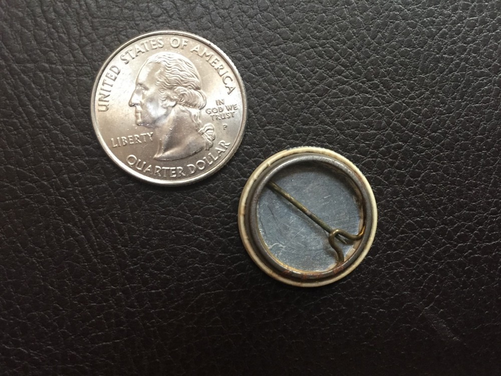 Vintage J 3 Pinback Button Made in Canada