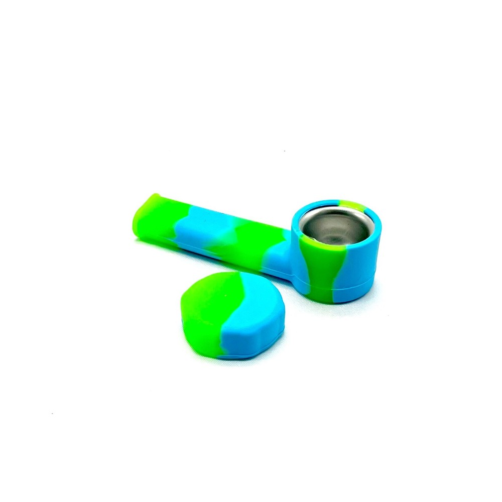 Discreet Silicone Smoking Pipe- Rubber Silicone