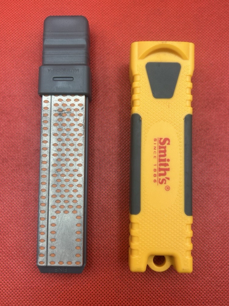 🪨Smith's DCS4 Diamond Combination Fine Coarse Sharpener Sharpening Stone