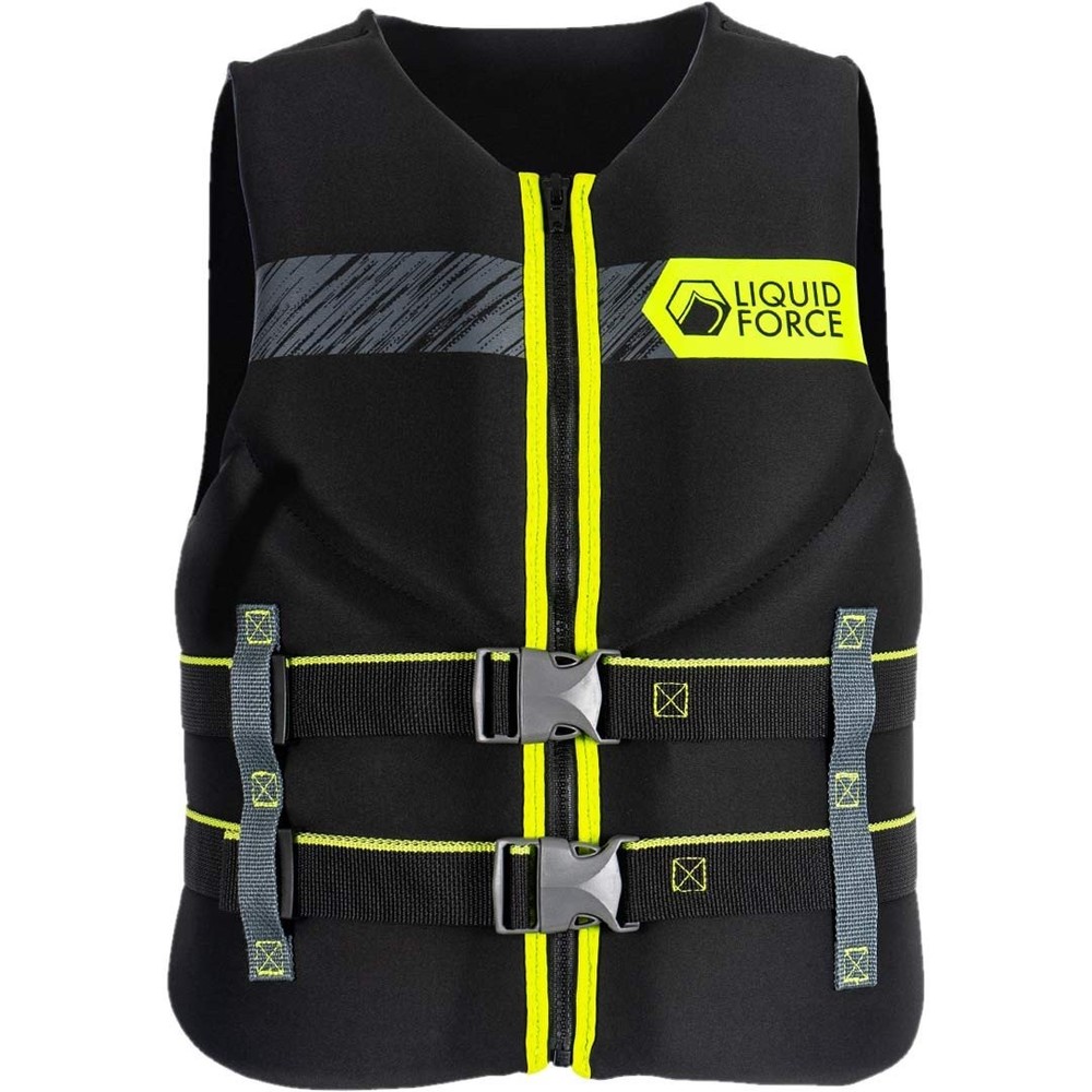 Liquid Force Classic Hinge Life Jacket - Black/Green