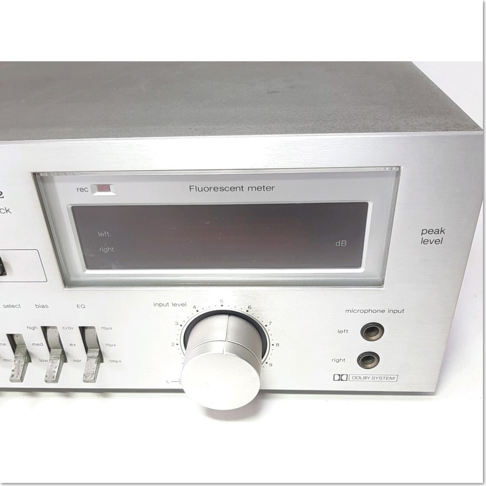 Technics RS-M22 Stereo Cassette Deck Panasonic Tested Working