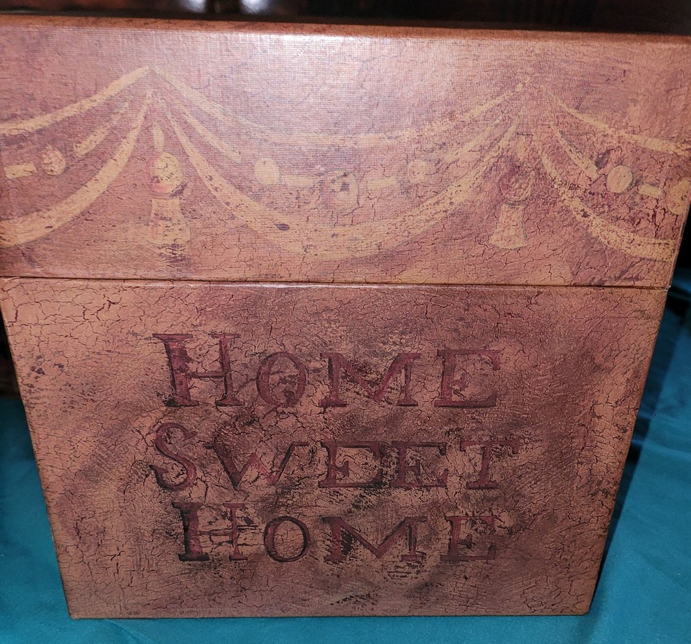 2 Primitive The Farmhouse Nesting Stackable Boxes Country Rustic Decoration