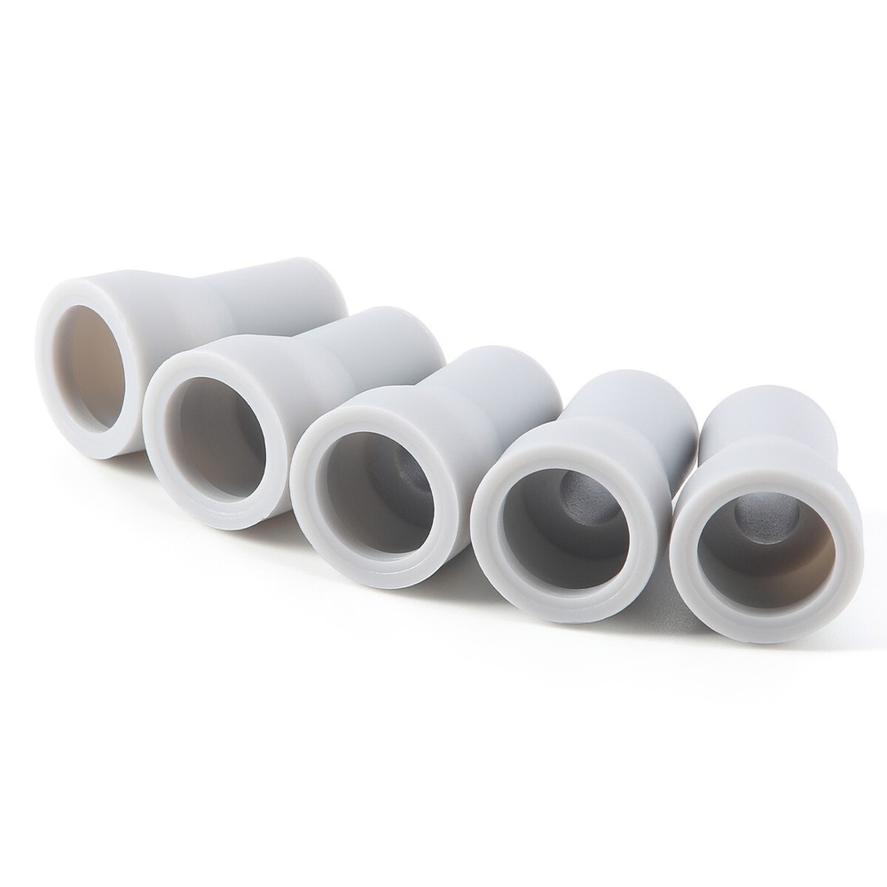Dental Saliva Ejector Weak/Strong Suction Rubber Snap Tip Adapter Replacement