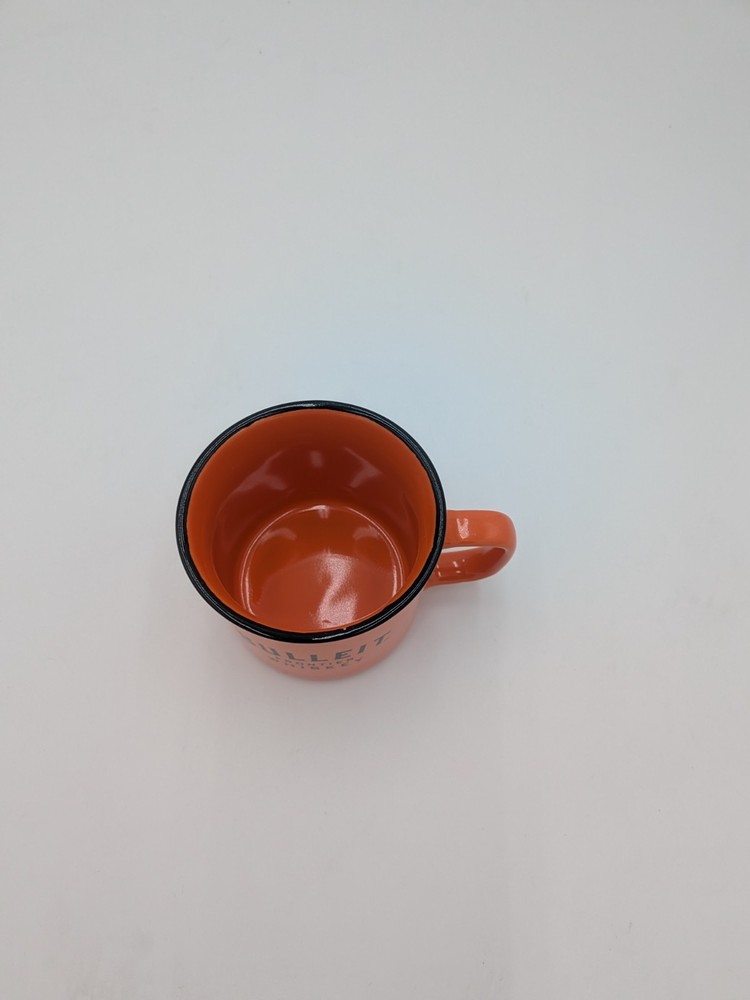 Bulleit Bourbon Frontier Whiskey Orange Ceramic Coffee Mug 10.5 oz*