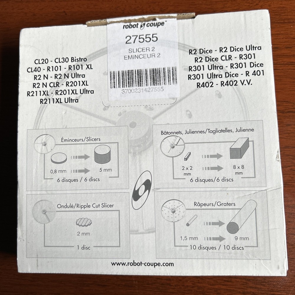 Robot Coupe Slicer 2 27555