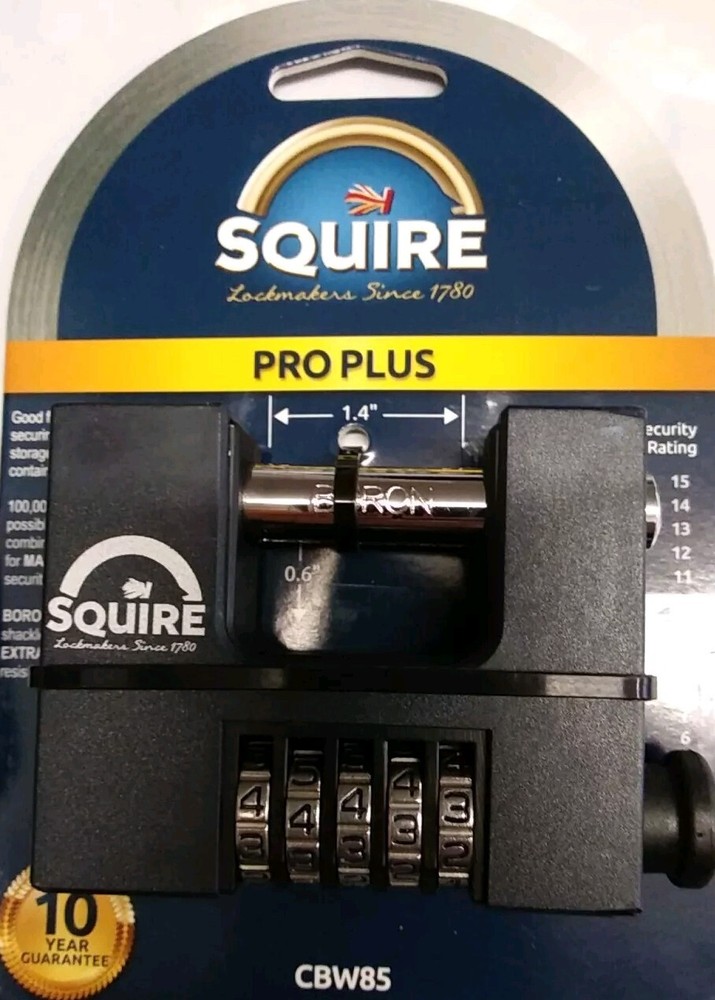 Combination Lock Squire Pro Plus Cbw85