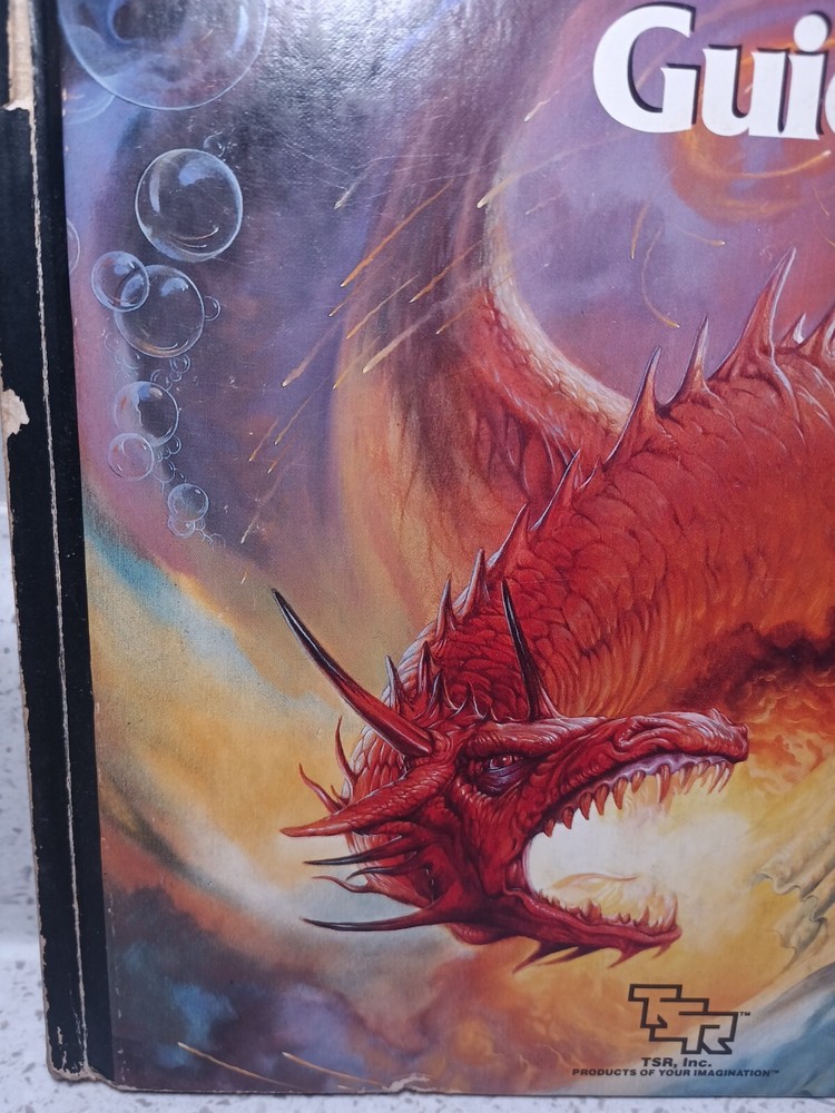 Advanced Dungeons & Dragons Dungeon Master's Guide 2nd Edition TSR #2100 1989