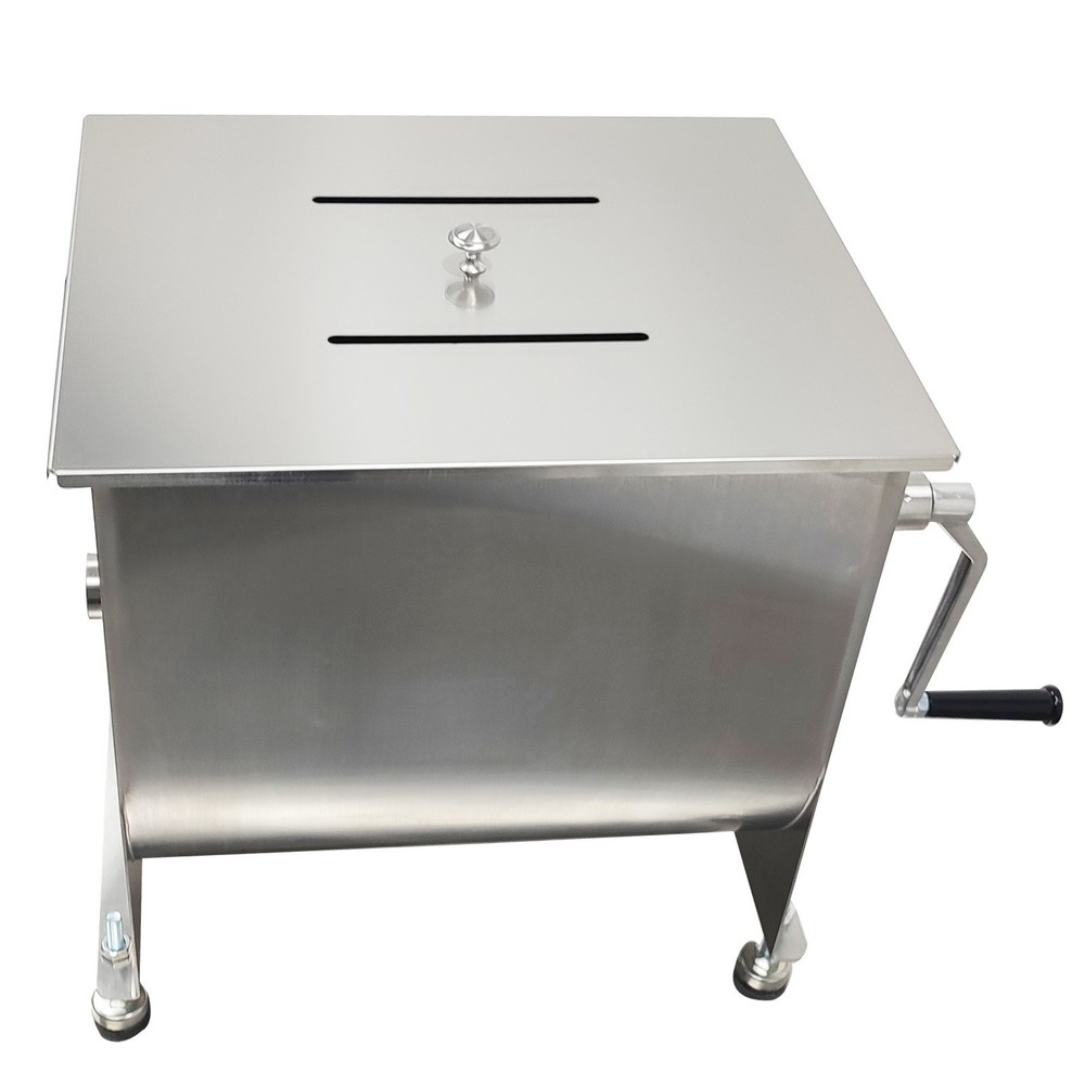 110V Electric/Manual Meat Stuffing Mixer Machine25-35QT Stuffing Processing