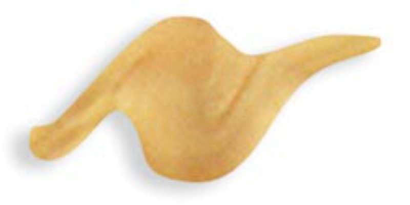 Scribbles 3D Fabric Paint 1oz Iridescent - Gold