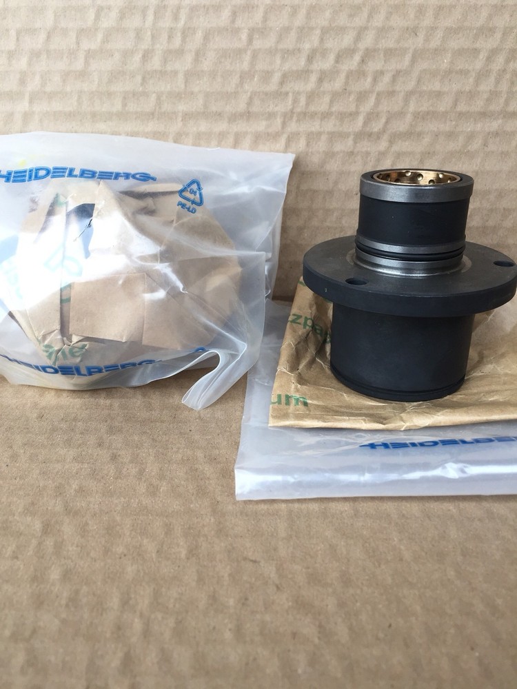 Original Heidelberg Matte Chrome Roller Bushing 71.030.264F