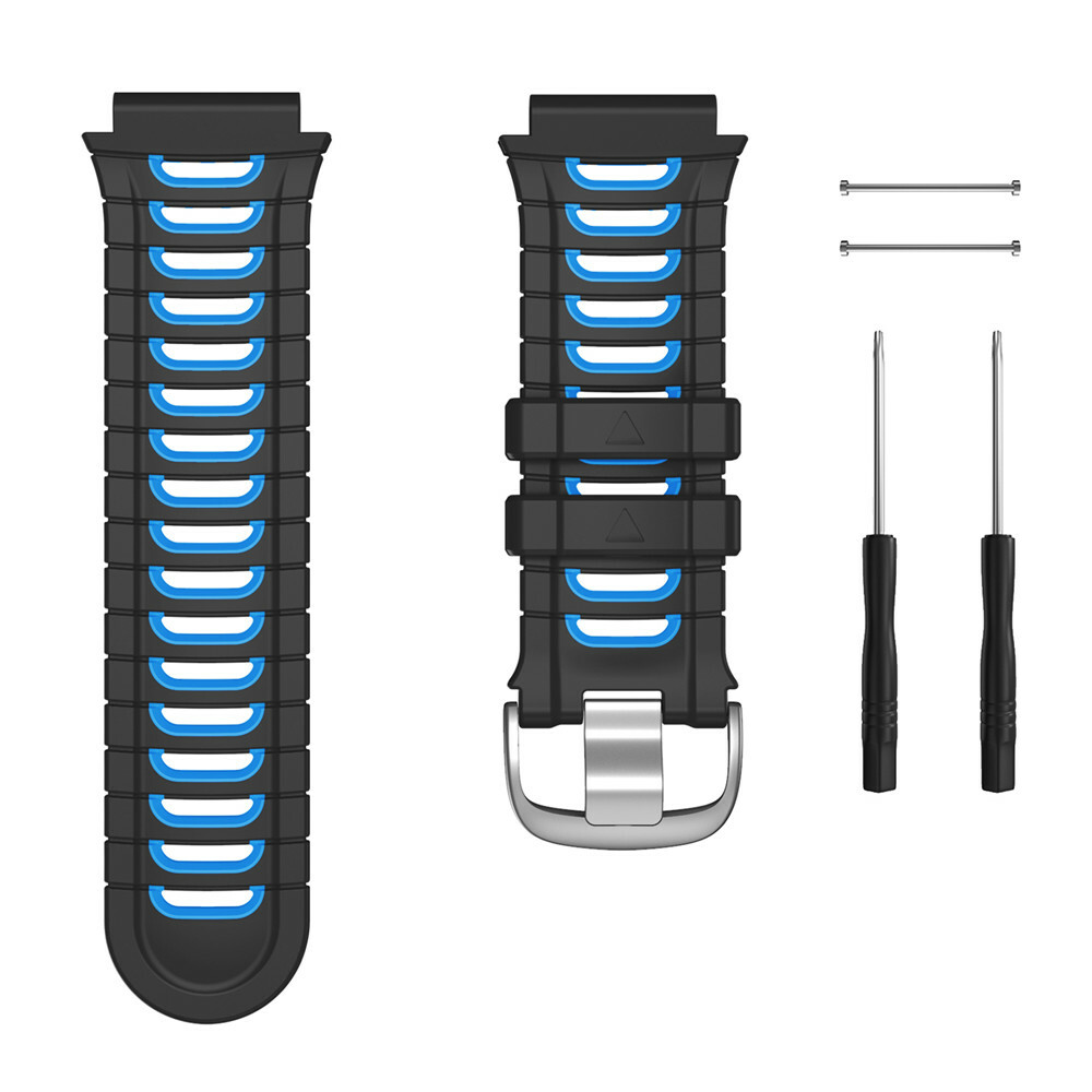 Replacement Silicone Watch Strap Band with Tool Kit for Garmin Forerunner 920XT
