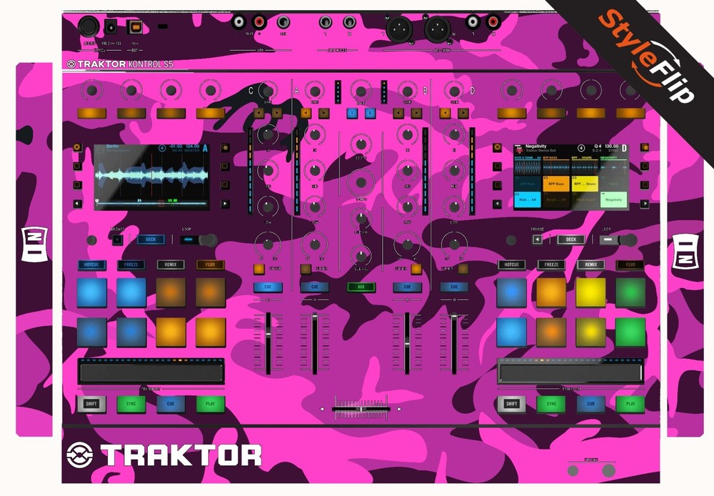 Native Instruments TK S5 Skin | Pink Camo | Protective Decal | StyleFlip Skins